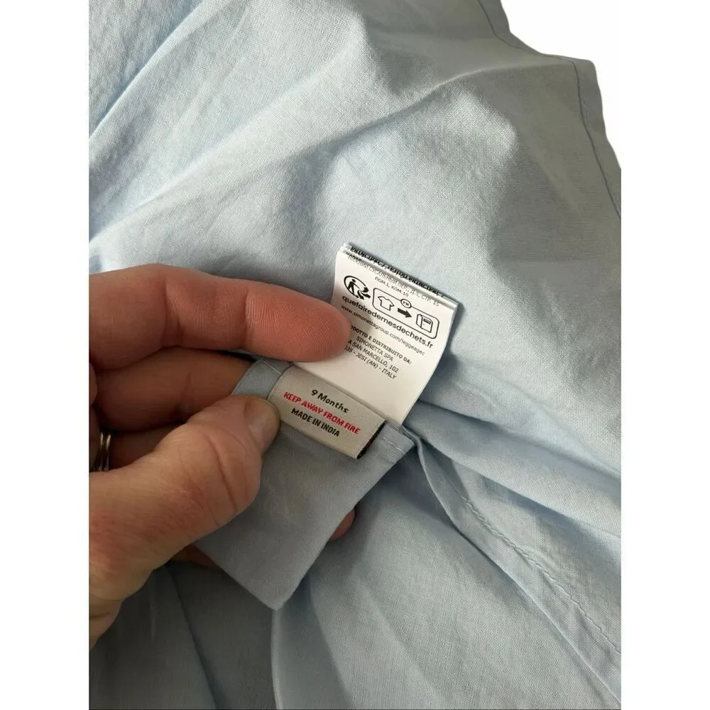 NEW Stella McCartney Kids Hear Blue‎ Dress 9 months